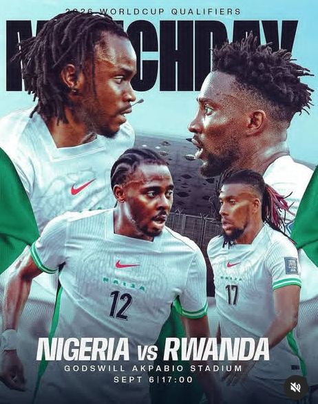 🇳🇬 Nigeria yatsinze 🇷🇼 u Rwanda 1-0 mu mukino w’ishiraniro wa World Cup Qualifiers